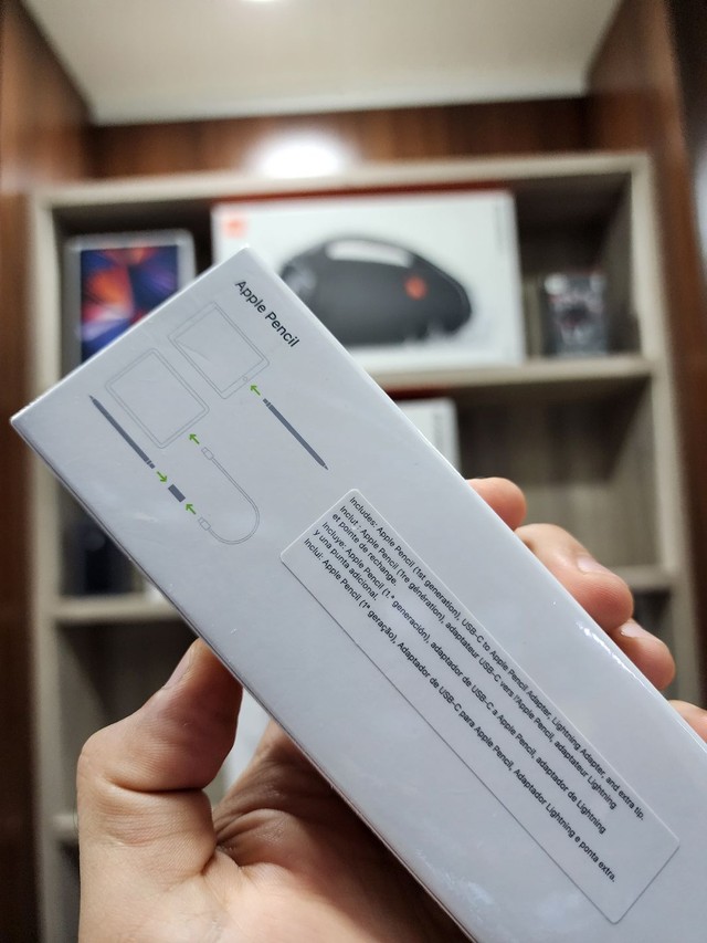 Apple pencil 1 MODELO NOVO nova lacrada ( com adaptador para ipad 10 ) - Foto 2