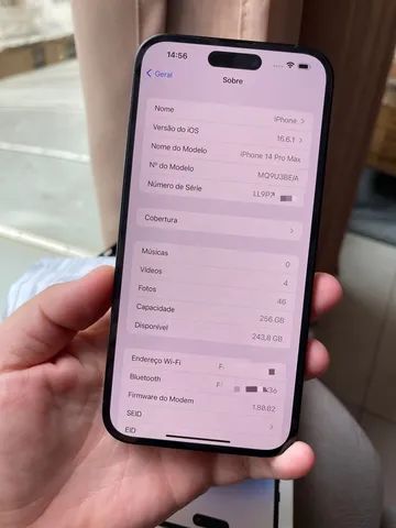 iPhone 14 Pro Max com chip 256 gb (nota fiscal e garantia Apple)  - Foto 2