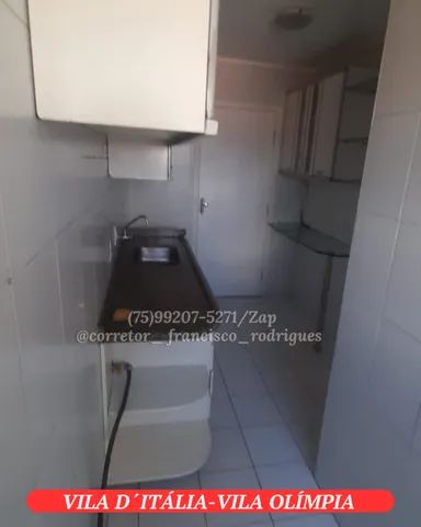 Alugo-Apartamento no Condomínio Vila D´ Itália. Vila Olímpia.