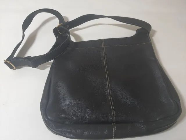 Bolsa em couro em estilo carteiro - Foto 2