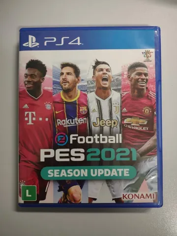 Jogo Pes 21 Ps4 Mídia Fisica Original Lacrado