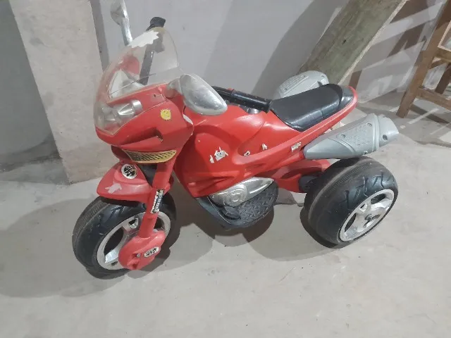 Mini Moto Elétrica Infantil Super Moto GT - 2 Marchas 12V Bandeirante