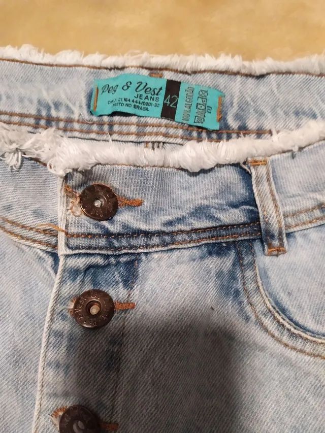 Saia jeans 42 - Foto 3