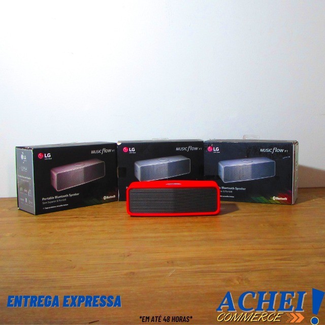Caixa de Som - LG - Multi Bluetooth Speaker 20W Rms - Vermelho 