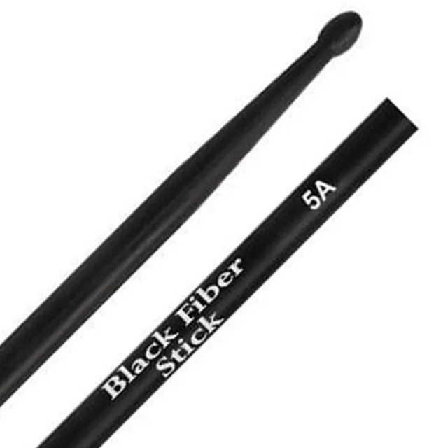 Baquetas para Bateria Liverpool Black Fiber - 5A ou 7A - Foto 2