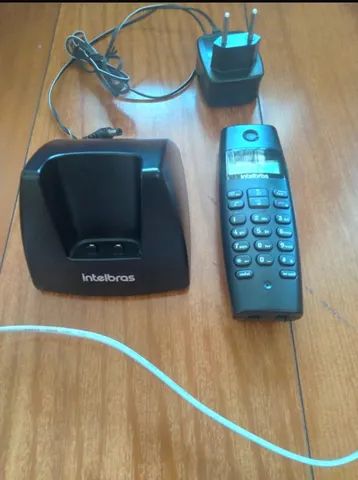 Telefone Intelbras TS 40 ID sem fio - cor preto