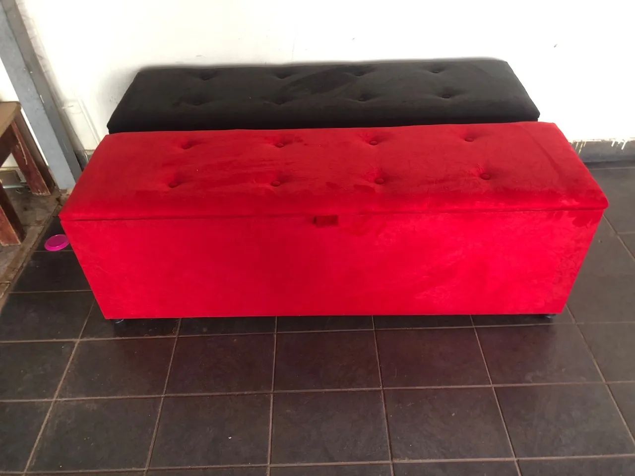 Baú pé de cama Recamier  - Foto 5