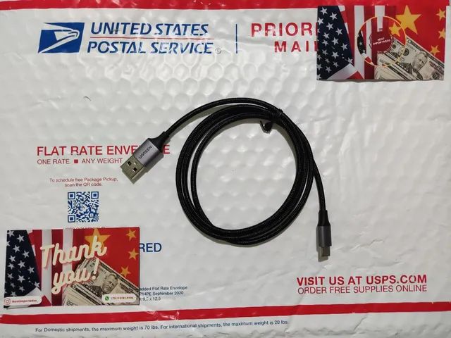 Novo<br>Cabo De Carregamento Rápido Ugreen USB-A Para USB-C - NEXT IMPORTADOS - Foto 3