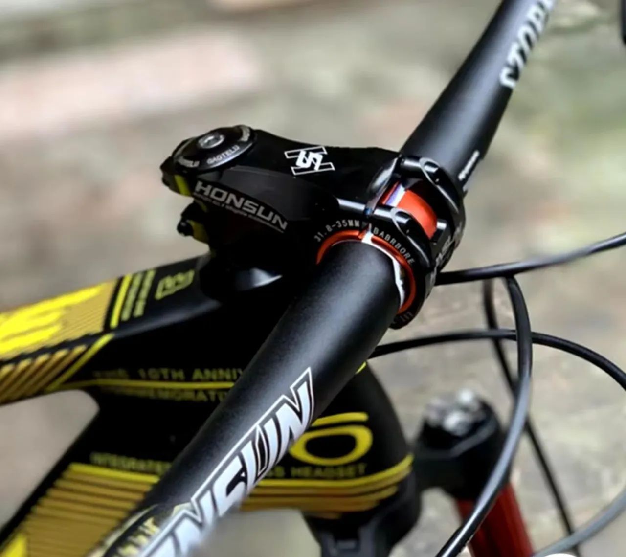 Mesa avanço guidao mtb 28,6x70x31,8/35mm  - Foto 3