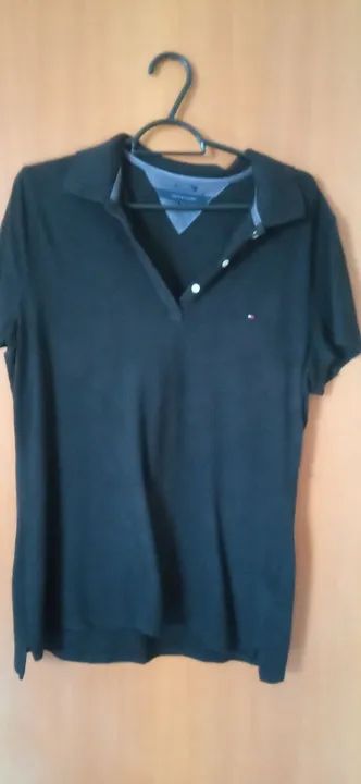 Polo Tommy Hilfiger Preta