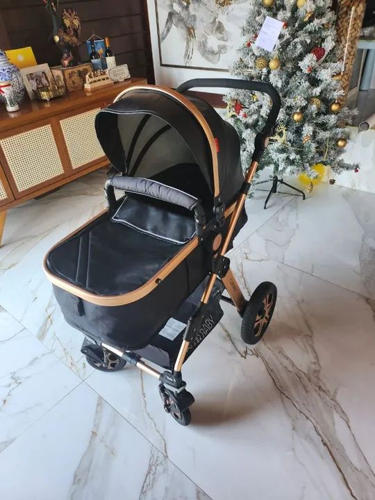 Carrinho de bebê Club Baby (excelente estado) - Foto 4