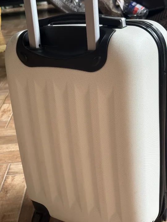Mala de Viagem Branca 10 Kg - Foto 5