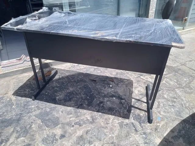 Mesa para escritório sim sem gavetas - Foto 5