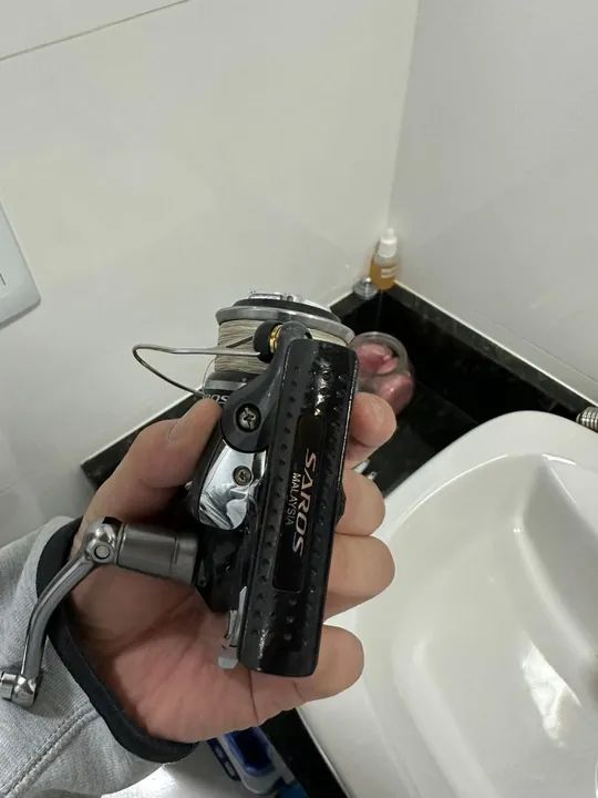 Molinete shimano saros 3000 sr - Foto 3