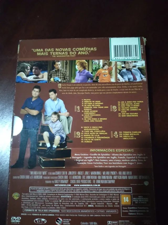 Box Two and a half Men 1ª temporada completa  - Foto 2