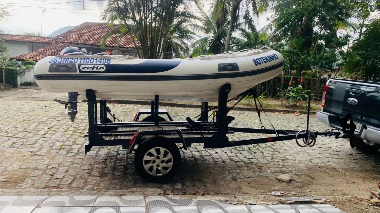 BOTE INFLÁVEL - ESTADO DE NOVO, COMO MOSTRAM AS FOTOS - Foto 4