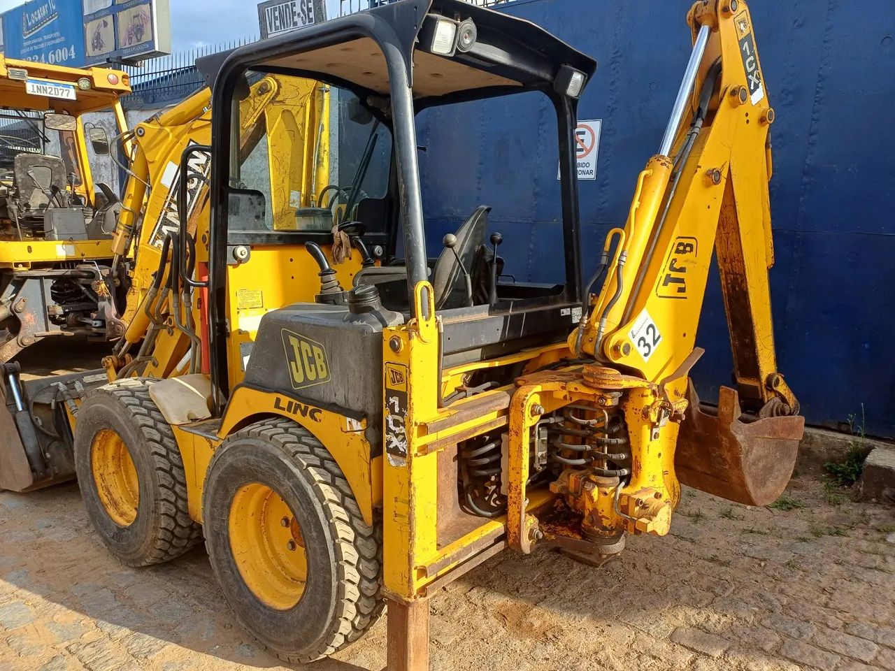 mini retro JCB. 1CX  ano 2006 é perfeito estado - Foto 2