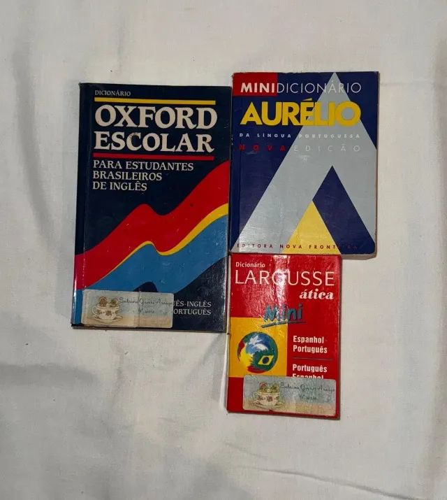 Dicionarios: Kit Com 3 Oxford + Largusse + Aurelio