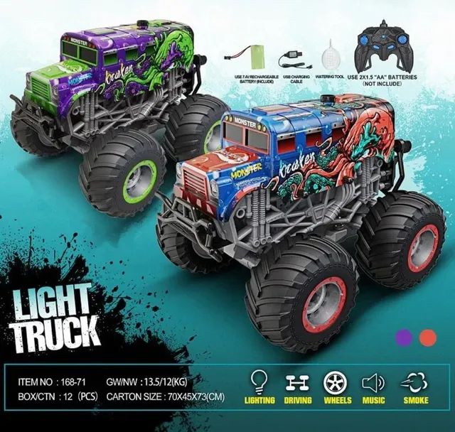 Big Truck, destruído de carros, modelo americano.