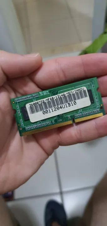 Memória RAM Crucial 2GB DDR3 para notebook - Foto 2