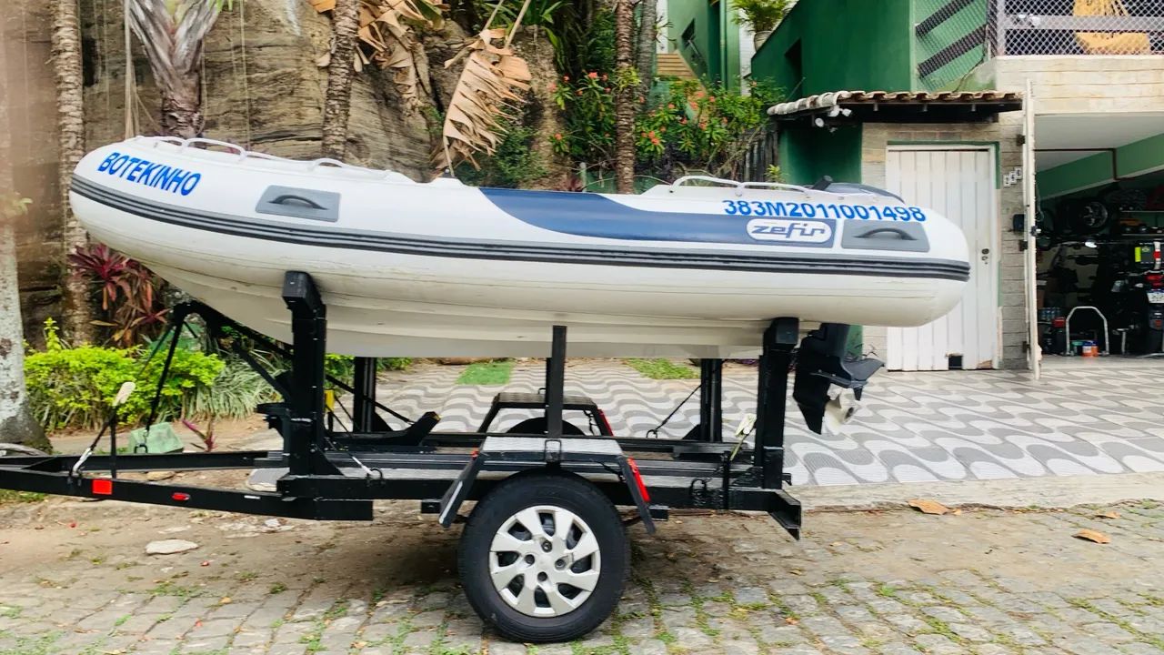 BOTE INFLÁVEL - ESTADO DE NOVO, COMO MOSTRAM AS FOTOS - Foto 7