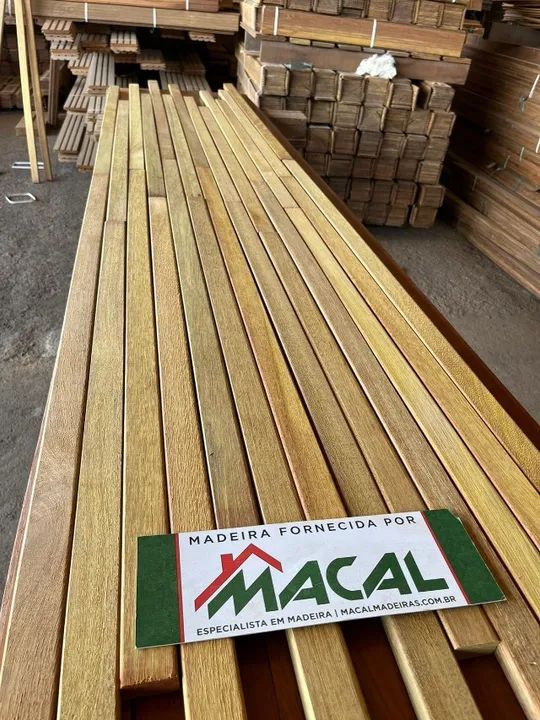 Angelim Ouro Deck De Madeira Extra  - Foto 2