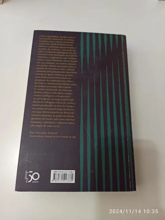 Crítica em Tempos de Violência - Jaime Ginzburg - Foto 2