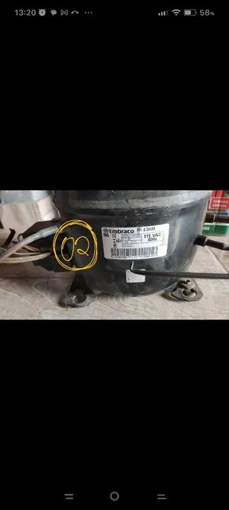 Compressor Embraco FA7.5 3KW 2 unidades Ubá mg  - Foto 4