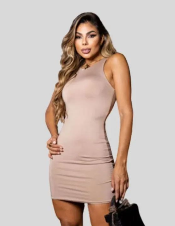 Vestido nude Poliamida  - Foto 2