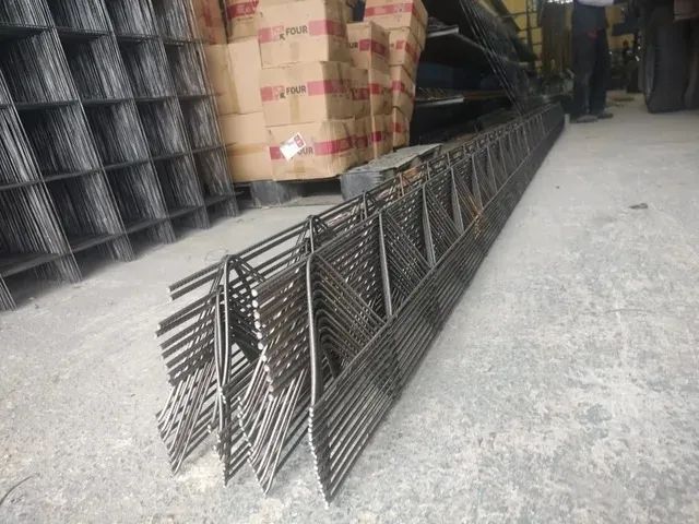 Vergalhão 4,2 | 5,0 | 6,3 | 8,0 | 10,0 | 12,5 | 16,0 - Coluna Armada | Treliça TG8 | Malha