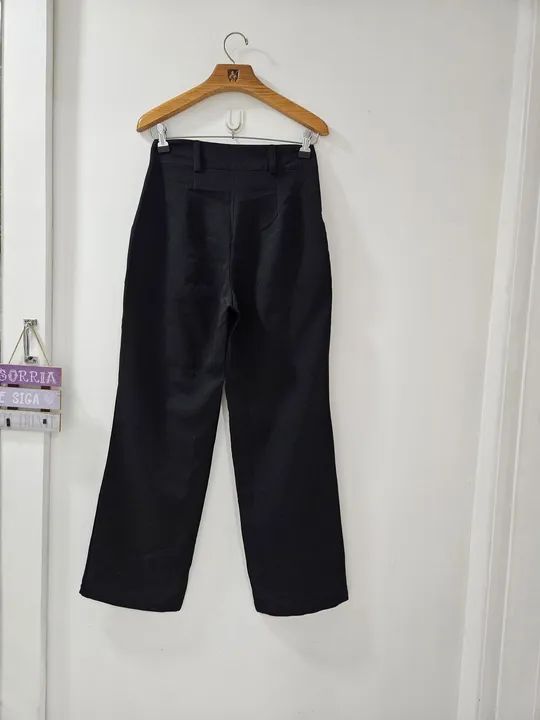 Calça preta tam 42/44 nova - Foto 2