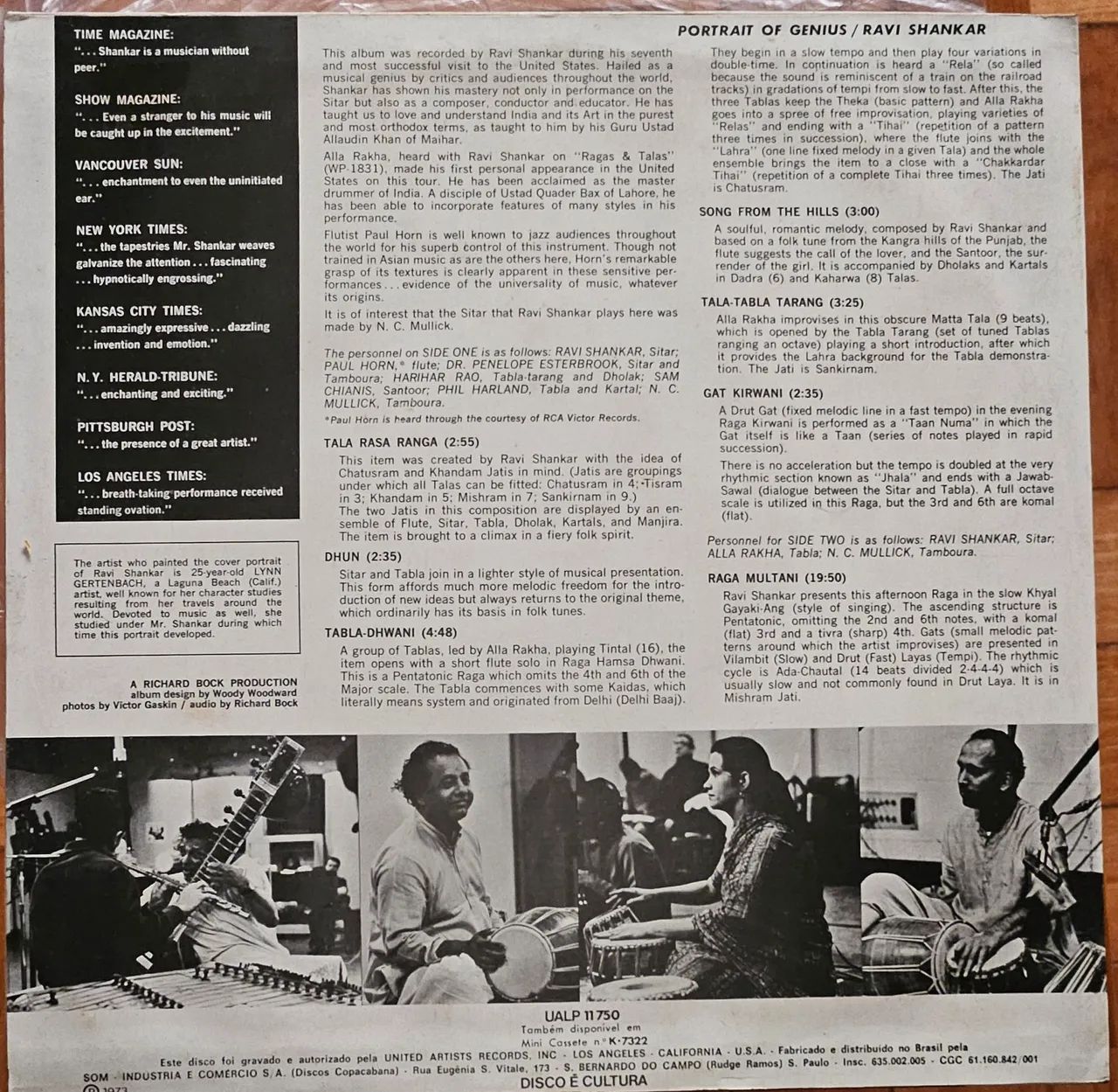 LP Vinil Ravi Shankar - Portrait of Genius - Foto 2