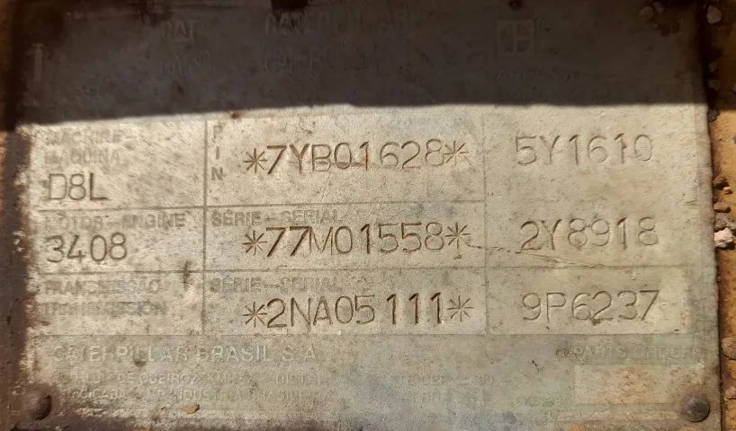 trator de esteiras caterpillar d8 d8l d8k d8n ano 1985 - Foto 4