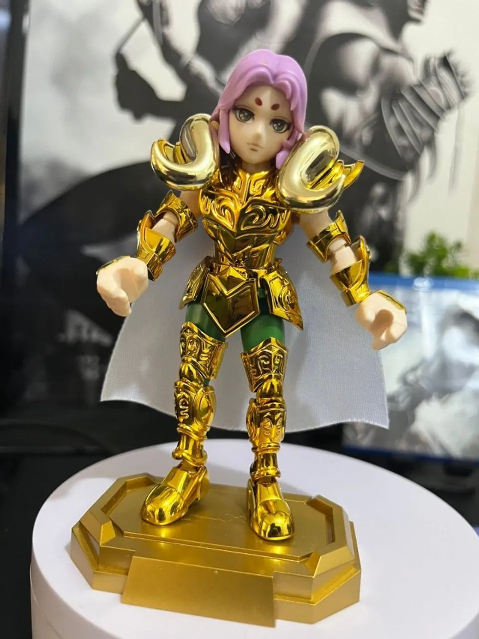 Action Figure Mu de Áries - Cavaleiros do Zodíaco  - Foto 3