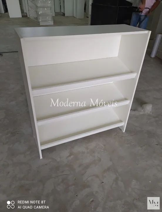 Sapateirinha MDF Branco - Foto 3