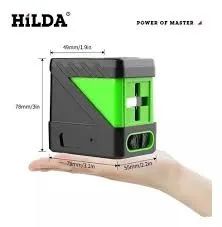 Hilda laser nível 2 linhas/5 linhas 360 nível de nivelamento automático  - Foto 3