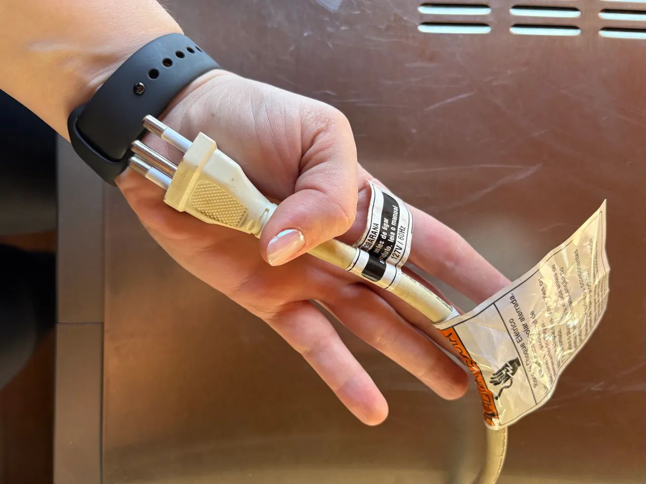 Microondas Brastemp inox 38L 110v - Foto 4