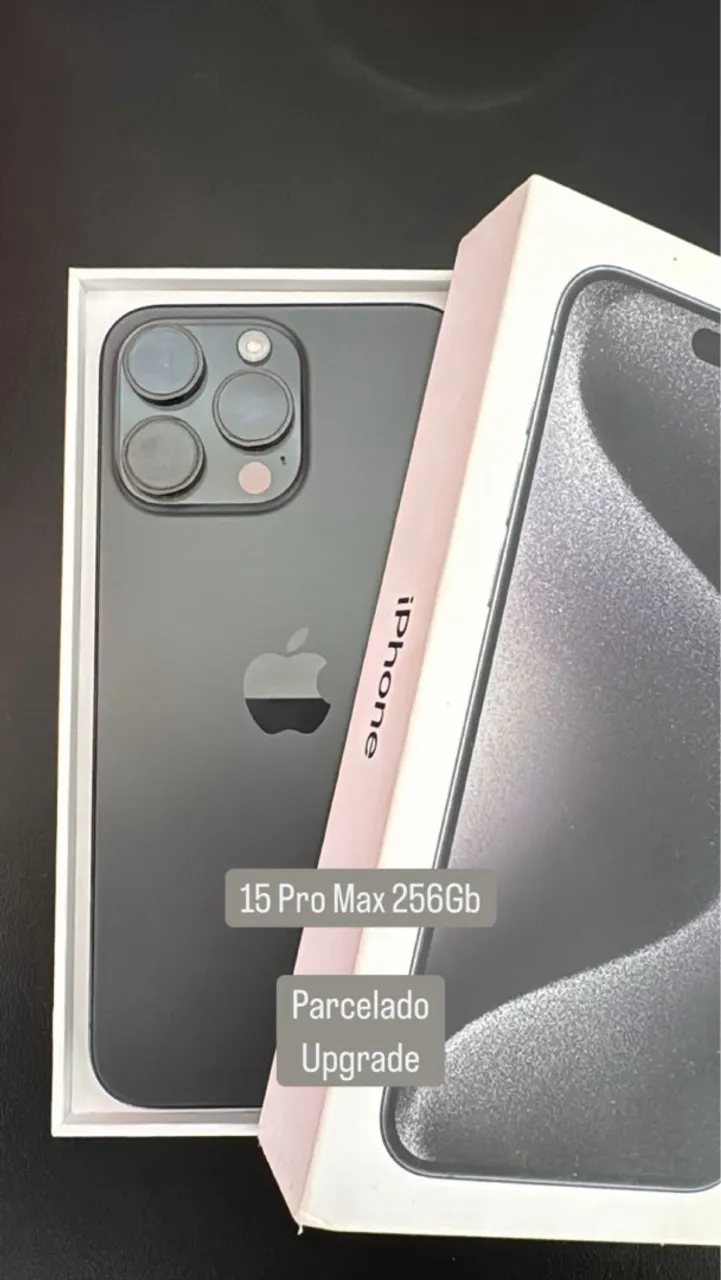 iPhone 15 Pro Max 256Gb Preto OPORTUNIDADE