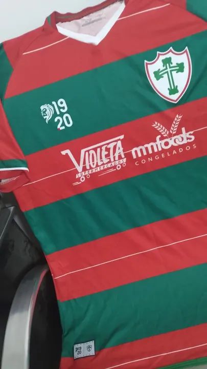  camisa da Portuguesa 1920 gg tá zerada - Foto 3