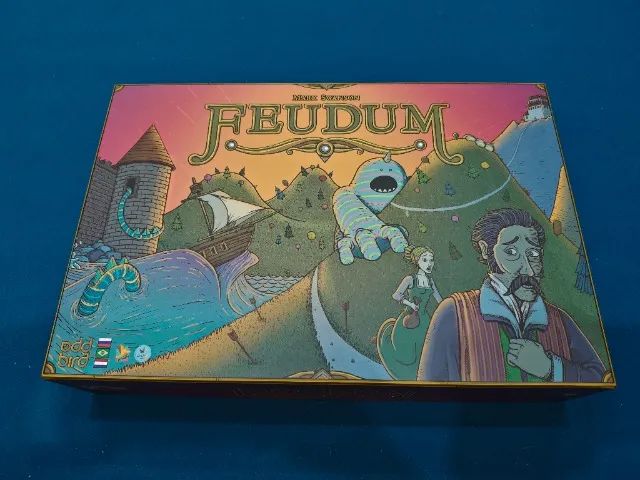 Jogo de tabuleiro boardgame Feudum