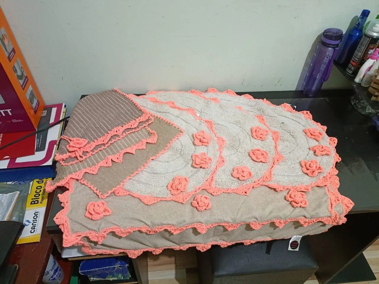 Jogo de crochet cozinha 