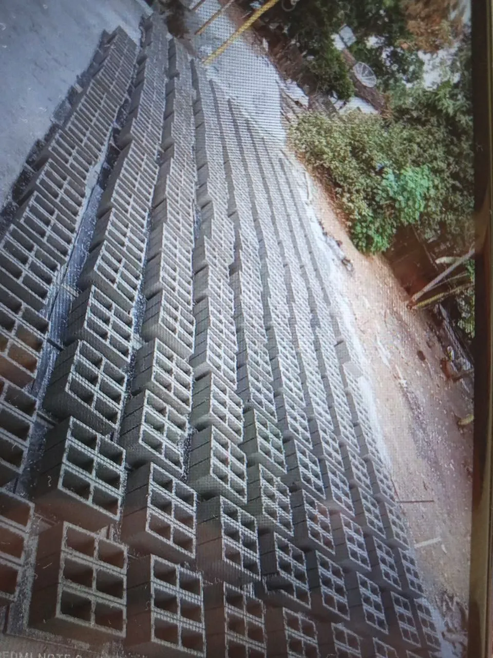 Essa até os concorrentes vai aproveitar blocos e canaletas Aparti de 2.99 a unidade