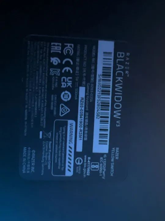 Teclado blackwindow v3 e mouse basilisk v3 Razer - Foto 2