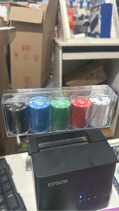 Conjunto de fichas para jogos  - Foto 4