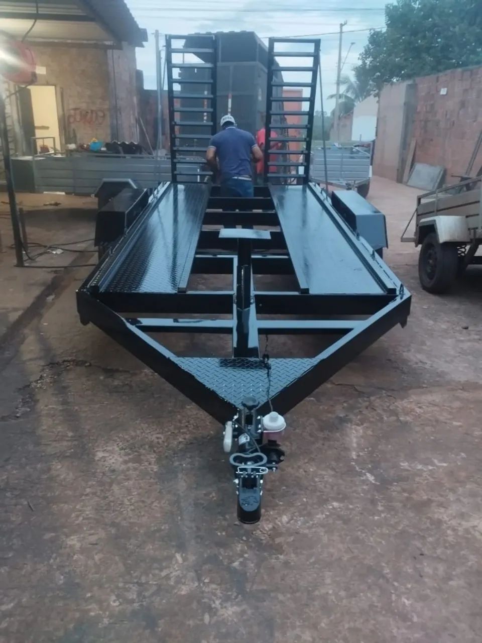 Carretinha prancha reforçada Nova - Foto 2