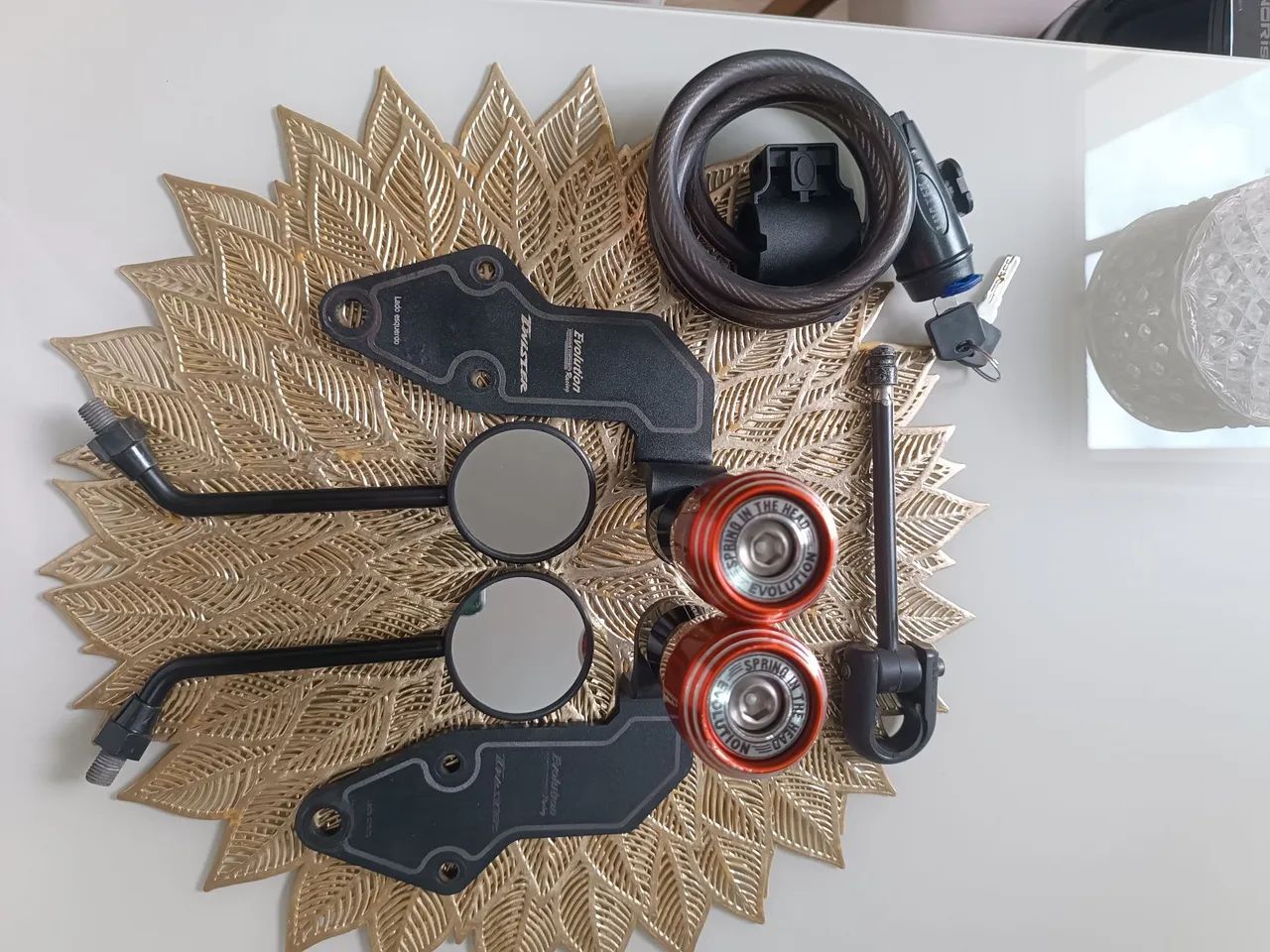 Kit Espelhos + Jogo de slider Evolution Twister - Foto 2