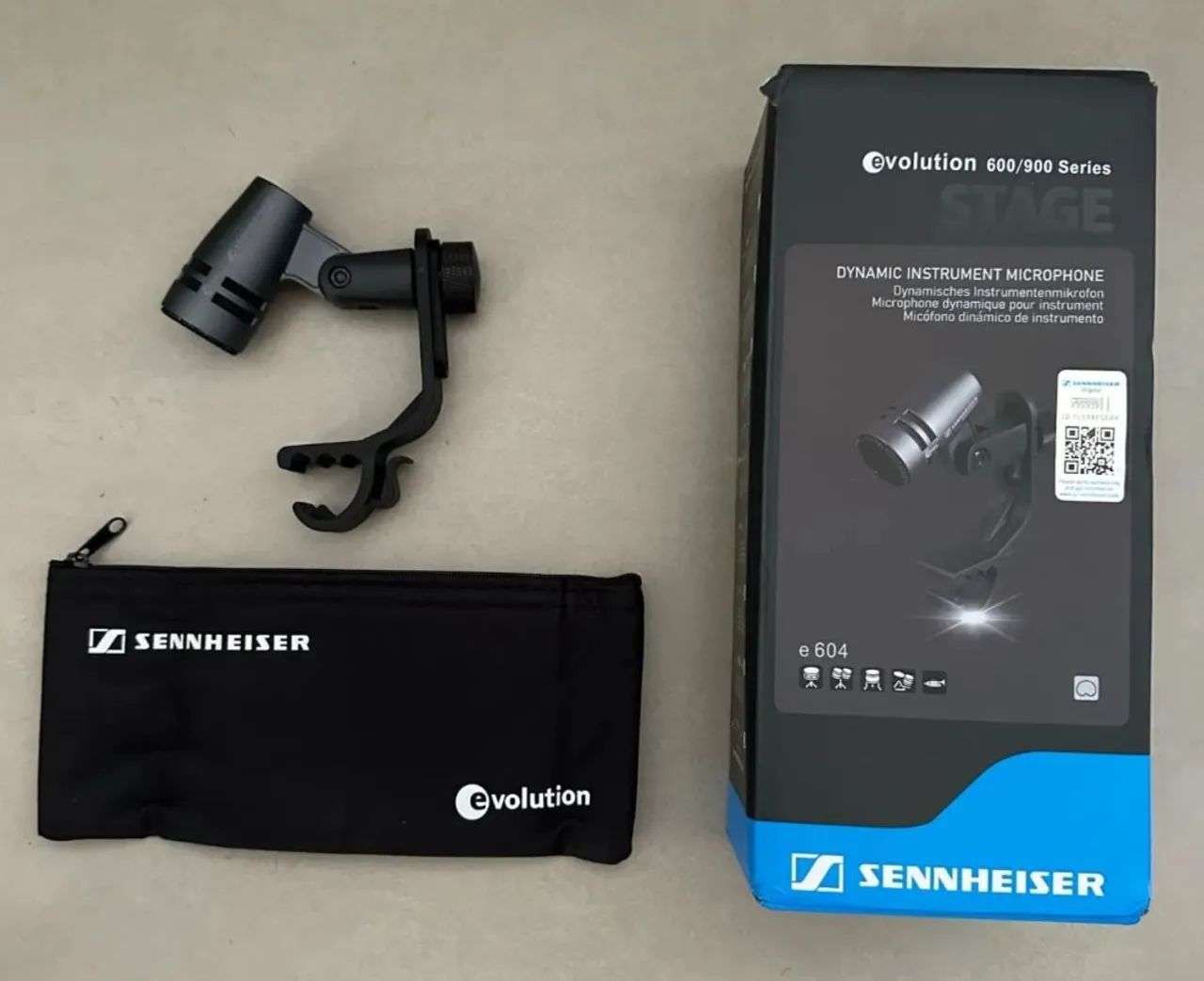 Microfone Sennheiser Evolution E604 Percussão Bateria - Foto 5
