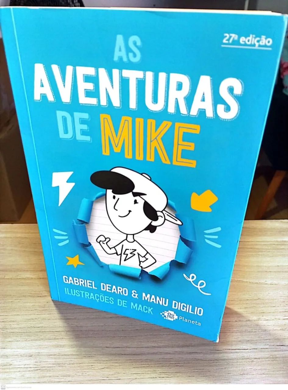 LIVROS AS AVENTURAS DE MIKE - EDIÇÃO 1, 2 E 3 EM ÓTIMO ESTADO - Foto 2