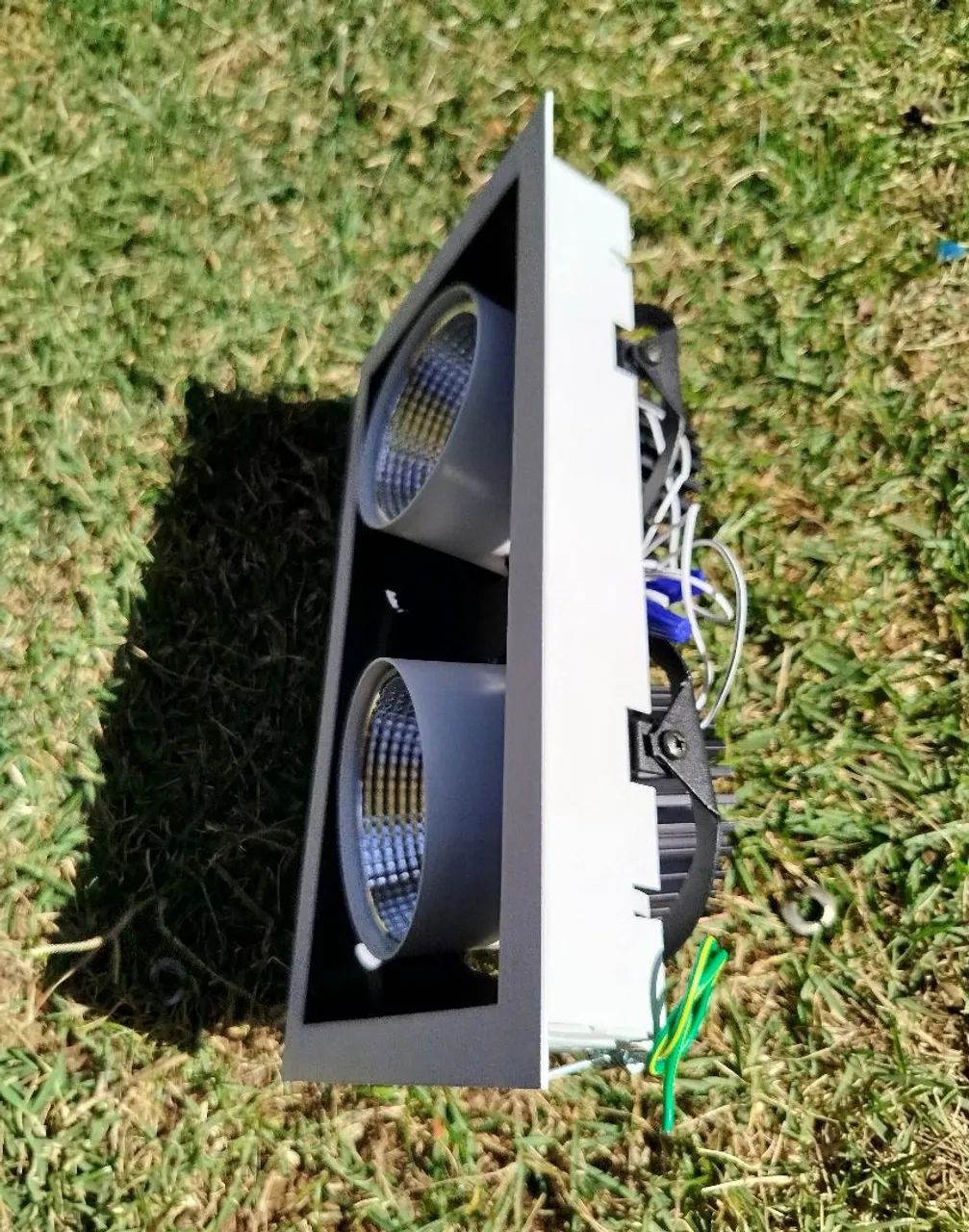Vendo 10 unidades - Spot LED Embutir Duplo 2x27w 3000k - Iluminação Moderna e Eficiente - Foto 6