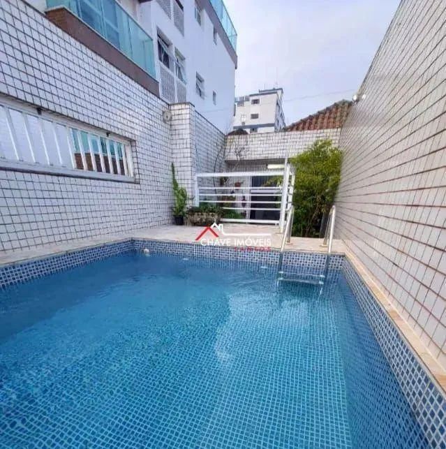 Sobrado com 4 dormitórios à venda, 228 m² por R$ 1.170.000,00 - Embaré - Santos/SP